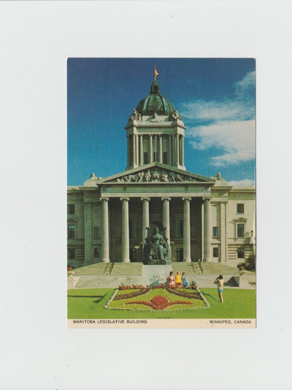 Manitoba Legislative Building Postcard